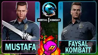 MK1 Mustafa (T-1000) VS Faysal Kombatt (T-1000)🥊Mortal Kombat 1🥊4K 60ᶠᵖˢ