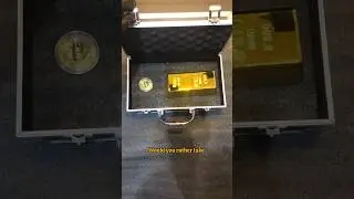 Would you take 1 Bitcoin or 1 kg Gold bar ? #money
