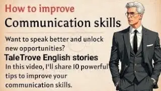 10 Tips to Boost Your Communication Skills || Speak Like a Leader 🔥|| TaleTrove English stories