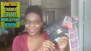 VINTAGE CHANEL SQUARE MINI 1 YEAR REVIEW