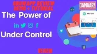 Growapp Review: Appsumo Lifetime Deal & Demo Video | Social Media Analytics and Management Tool