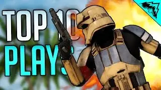 HEROES 239 KILLSTREAK?! - Top 10 Star Wars Battlefront Plays (Bonus Plays 37)