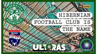 📣 - HIBERNIAN FOOTBALL CLUB IS THE NAME 🗣️BLOCK SEVEN ULTRAS ⚽ HIBERNIAN FC 🟢 V ROSS COUNTY FC 🔵