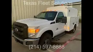 2011 ford F350 Reading KUV Service Utility Truck (Dallas, Texas)