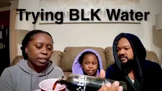 Trying blk Water for the first Time. | Funny reactions