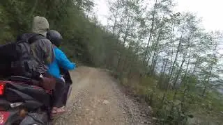 Exploring The Stunning Manikhel Simba Falls In Lalitpur  with lady rider