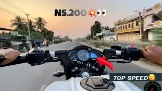 NS.200 ride sunset view ❤️#ns200 #ns200motovlog#nsrider#rider #motovlog