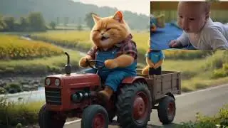 THE CAT FARMER This small family has a very large apple orchard,