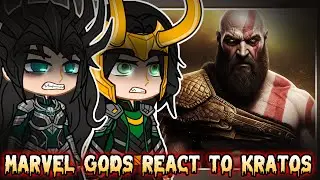 Marvel gods react to kratos (GOW) || Gacha react ||