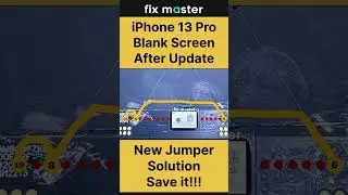 iPhone 13 Pro Black Screen Blank Screen Issue New Jumper Points Solution.