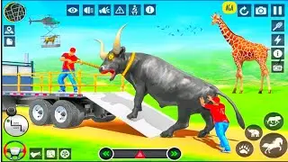 Cow Transport Forest To Zoo - Animals Transport Game - Android Game Play Video #animalgames