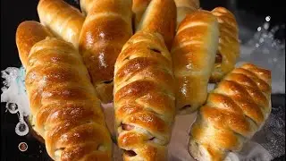 Pambıq kimi yumşaq sosisli bulka 🌭resepti (Hot Dog hazırlanması)