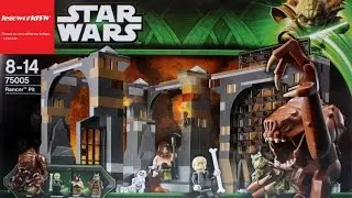 Обзор на лего звёздные войны Rancor Pit 75005