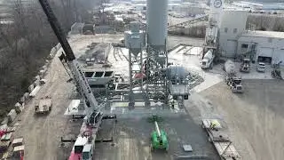 ERIE Strayer MG-12CP Highly Mobile Central Mix Paving Plant