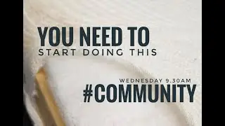 #COMMUNITY   CUSHION