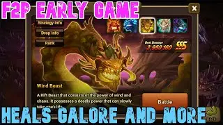SSS Wind Rift Beast Team! Summoners War