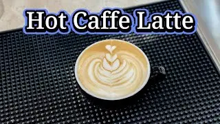 Cafe Vlog EP.1890 | Hot Caffe Latte | Latte Art | Coffee Latte | Latte | Coffee