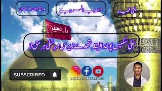 13 Rajab balti Qasida || walidat hazrat Ali As || #islamicgalleryhd #13rajab #baltiqasida 
