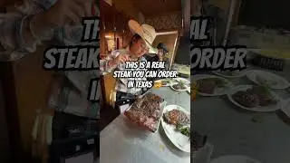 The size of steaks people can eat in Texas is shocking at the Big Texan in Amarillo!