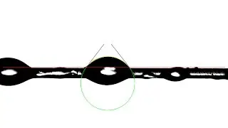 contact angle goniometer for measuring contact angle between single glass fiber and resin