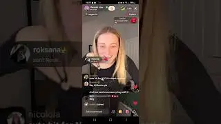 09.03.24 - Hannah Lowther Tiktok Live