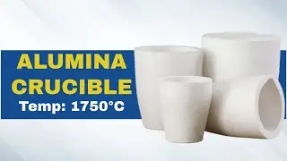 #Alumina Crucible | Laboratory Crucible | Industrial Crucible | Furnace Crucible Temp: 1750&deg;C