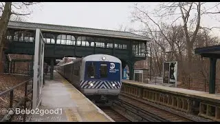 MTA Metro-North Harlem Line Trains at Scarsdale, NY (M3, M7, P32)