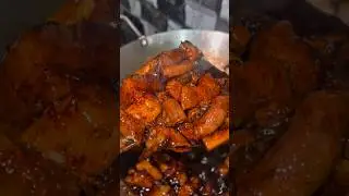 Peruk Babi Campur Nanas 😋 #pork  #perutbabi #food