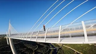 FPV X BaseJump At The Legendary Spot : VIADUC DE MILLAU