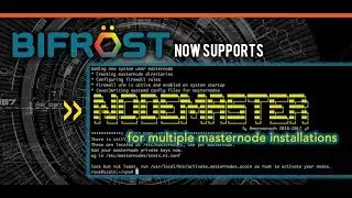 BiFrost Coin News: 6-18-18: Nodemaster Now Supported With BiFrost Coin
