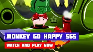 Monkey GO Happy: Stage 565 &mdash; The Chocolate Factory &middot; Free Game &middot; Walkthrough