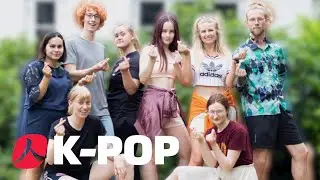 K-Pop dans koreansklinjen p&aring; Idr&aelig;tsh&oslash;jskolen Bosei