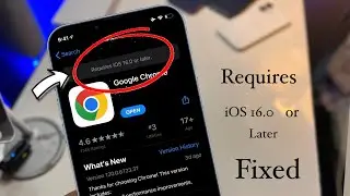 Для приложения требуется iOS 16.0 или более поздняя версия — Исправлено || Как исправить проблему...