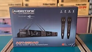 AUDIOTONE ACT-950AD ||  Wireless Microphone || UHF || HIGH RANGE