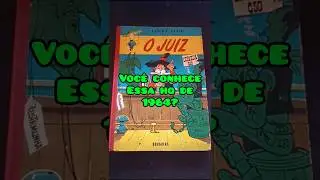 HQ Antiga de 1964 Lucky Luke O Juiz Colecion&aacute;vel Gostou? Siga-nos #antiguidade #raridade #vintage