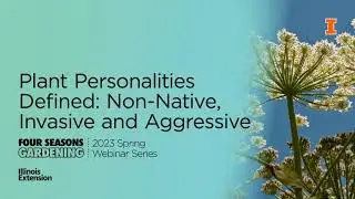 Plants Personalities Defined: Non-Native, Invasive and Aggressive: Four Seasons Gardening Webinar