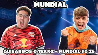 GUI BARROS ELIMINA TEKKZ EM JOGO EMOCIONANTE PELO MUNDIAL DE EA FC 25 ULTIMATE TEAM - EWC