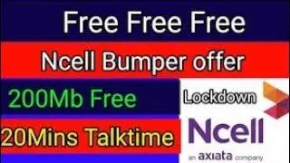 NCELL MA FREE 200MB DATA PAUNUHOS || HOW TO GET FREE 200MB DATA IN NCELL 2021 || IN NEPALI