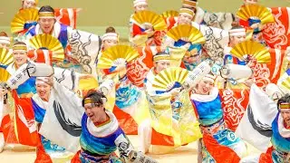 [4K] 風舞輝〜fubuki〜　新春よさこい三昧 2025 第一部 (中央)