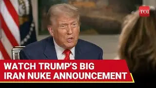 Trump Drops Iran NUCLEAR BOMBSHELL; Big Interview On Iranian Nukes, Message For Khamenei