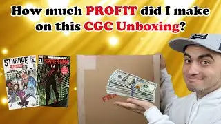CGC Unboxing - How Much Profit Will I Make FLIPPING These Hot Spec Comic Books?
