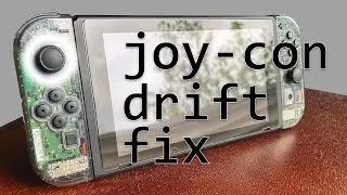 Joy-Con Drift Fix + Shell Swap