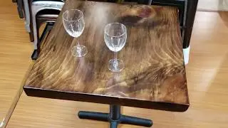 Vintage Pine Live Edge Restaurant Table Top 2 Inch Thick - TableBaseDepot.com