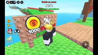 Jugando correr o morir Roblox