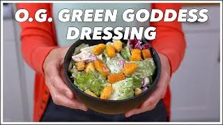 You Need The Original Green Goddess Salad Dressing Recipe - Old Cookbook Show