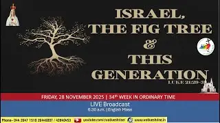 Votive Shrine Daily Mass | Live Stream | November 28, 2025, Friday, 6:30 AM | English Mass