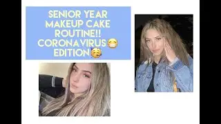 Coronavirus CAKE Routine!! Cake your face with me!!