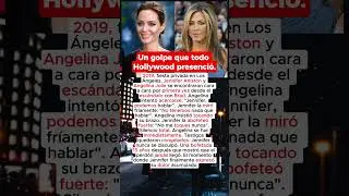 La bofetada que Jennifer Aniston le dio a Angelina Jolie en una fiesta privada
