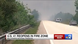 Big Cypress Sandy Wildfire causes evacuations in Ochopee