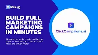 ClickCampaigns: более 20 специалистов по ИИ-маркетингу в одном интерфейсе 🤖 | Создавайте полноцен...